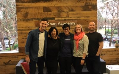 The Business of Giving Visits the Offices of Khan Academy