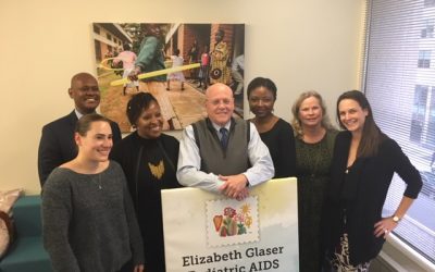 The Business of Giving Visits the Offices of the Elizabeth Glaser Pediatric AIDS Foundation