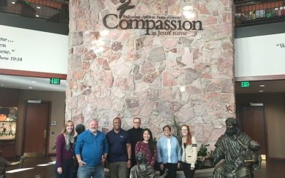 The Business of Giving Visits the Offices of Compassion International