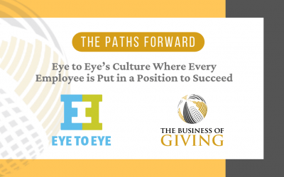 Eye to Eye’s Culture Where Every Employee is Put in a Position to Succeed