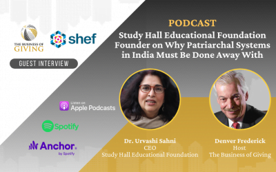 Study Hall Educational Foundation Founder on Why Patriarchal Systems in India Must Be Done Away With